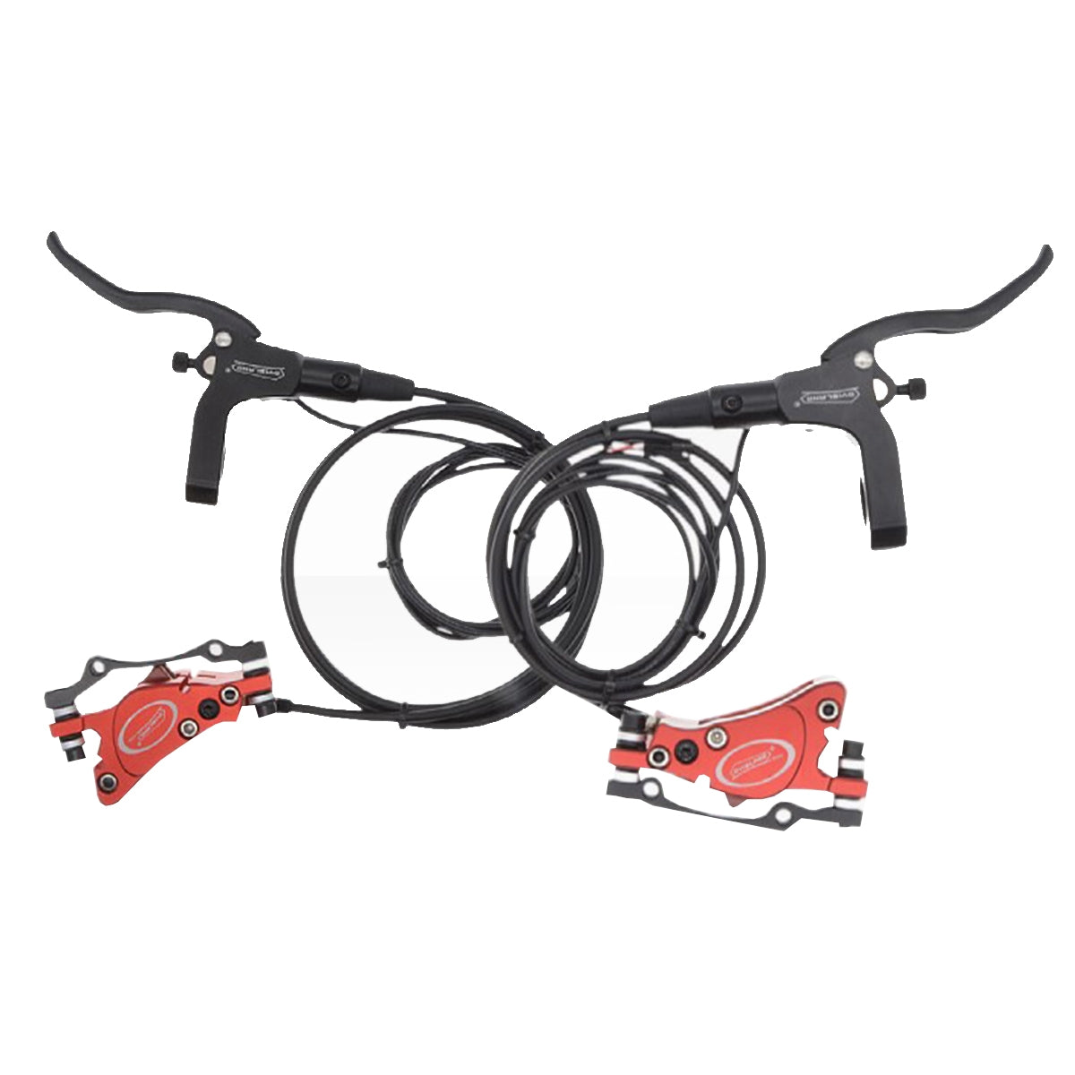 LANKELEISI Hydraulischer Bremssatz für Elektrofahrrad