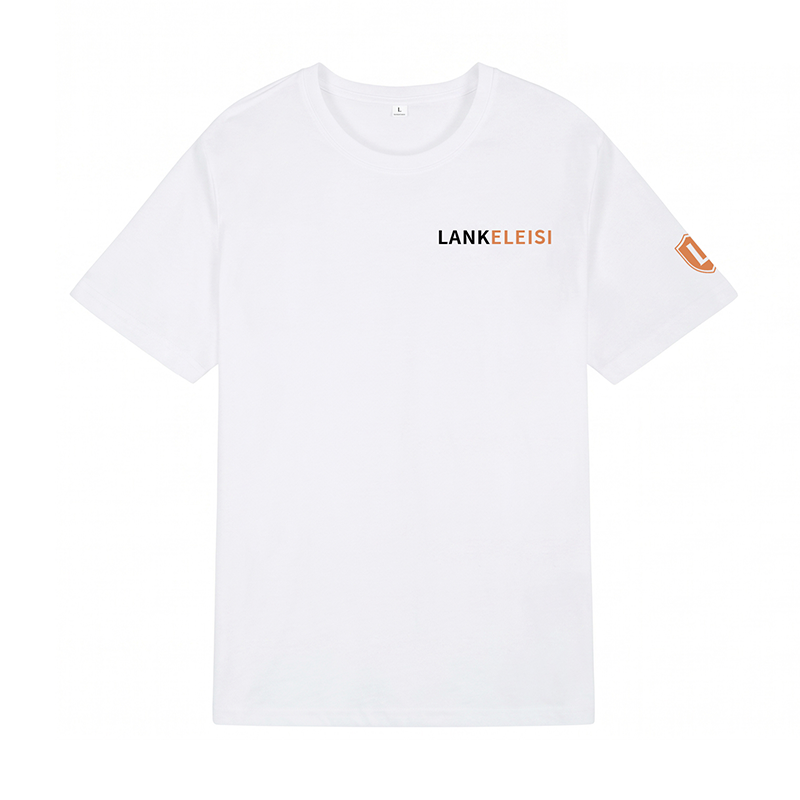 Sommer-T-Shirt LANKELEISI 2026 Riders Club Edition in limitierter Auflage, hellblau mit Logo, aus weichem Baumwollstoff