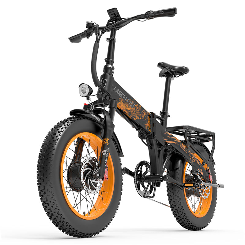 LANKELEISI X2000 Max City E-Bike – Orange