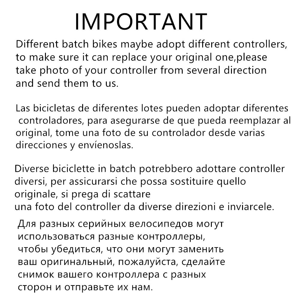 LANKELEISI Original Controller für Elektrofahrrad