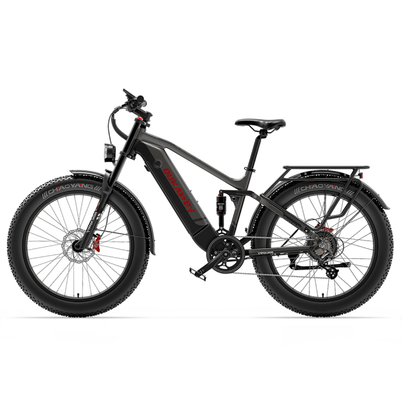 E-Bike Dukawey Silvertip8 mit 26-Zoll-Fatbike-Reifen, 1000 W Motor und robustem Mountainbike-Design von LANKELEISI-DE