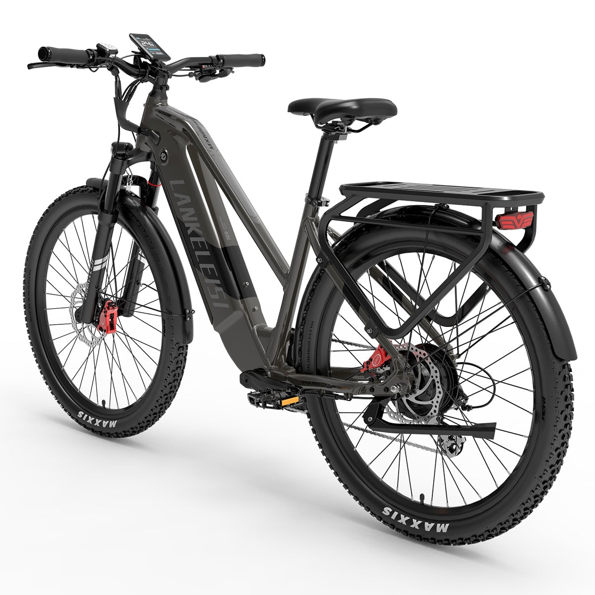 LANKELEISI MX600PRO Trekking E-Bike – Grau