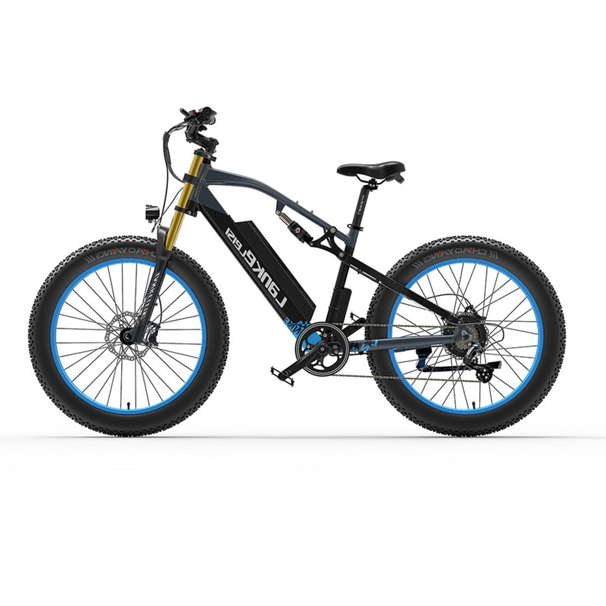 LANKELEISI RV700 E-Mountainbike Vollgefedert
