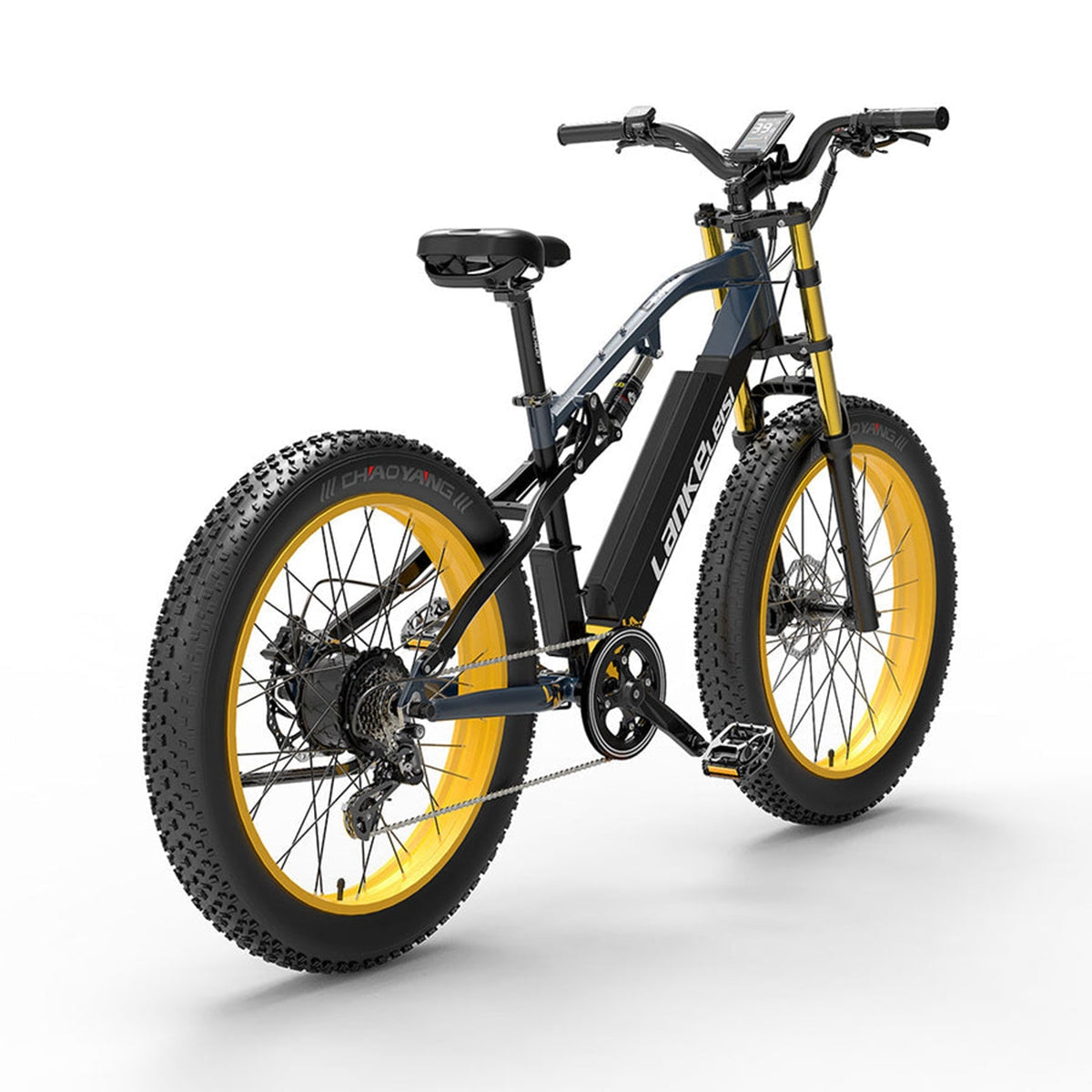 LANKELEISI RV700 E-Mountainbike Vollgefedert