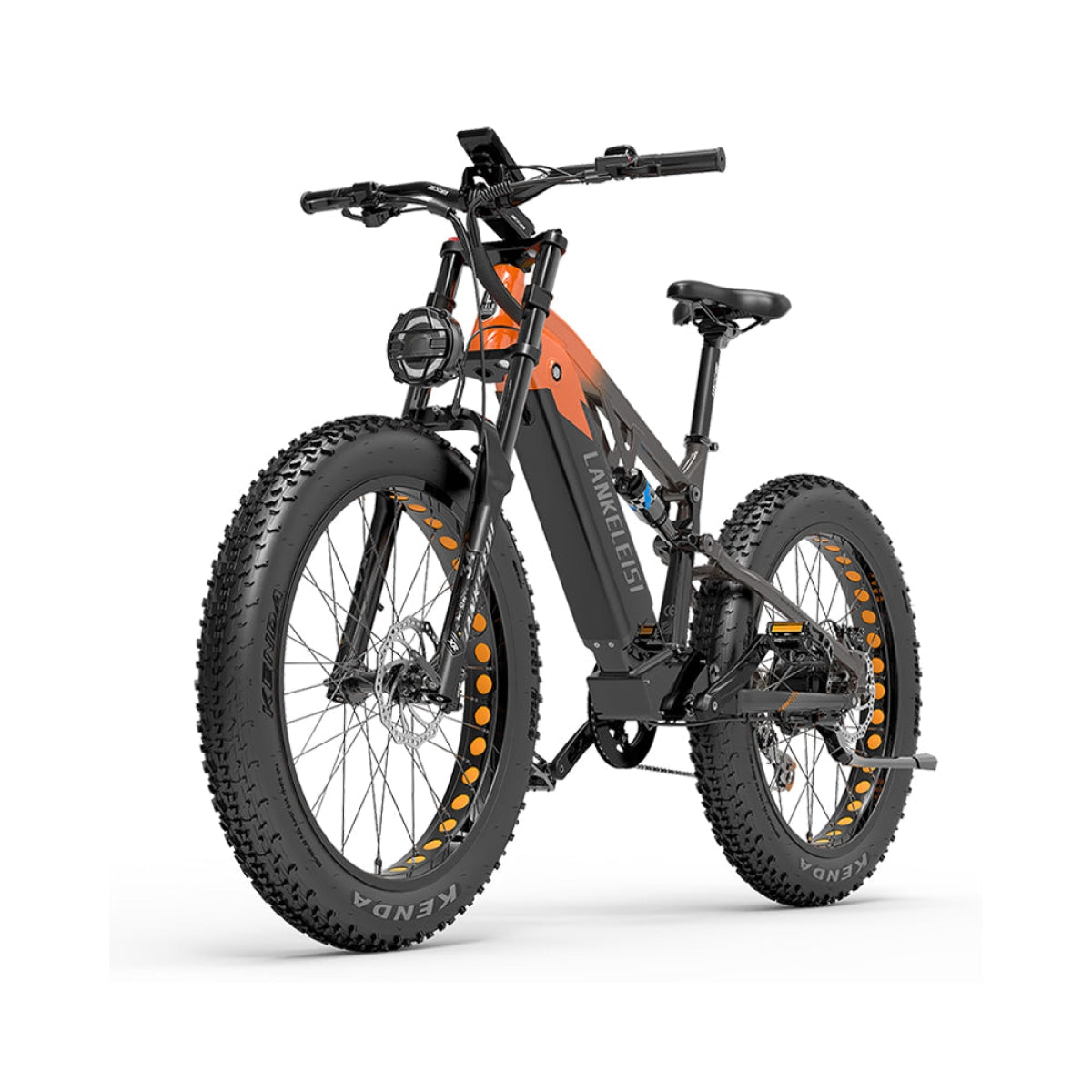 LANKELEISI RV800 Plus E-Mountainbike – Orange