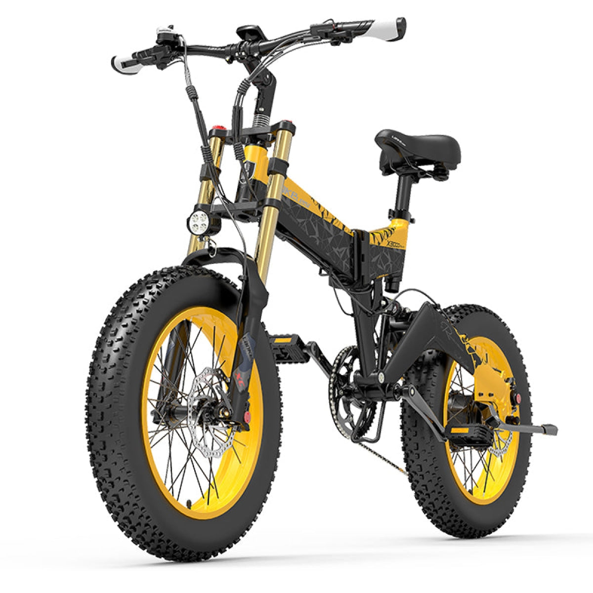 LANKELEISI X3000Plus-UP E-Mountainbike – Gelb