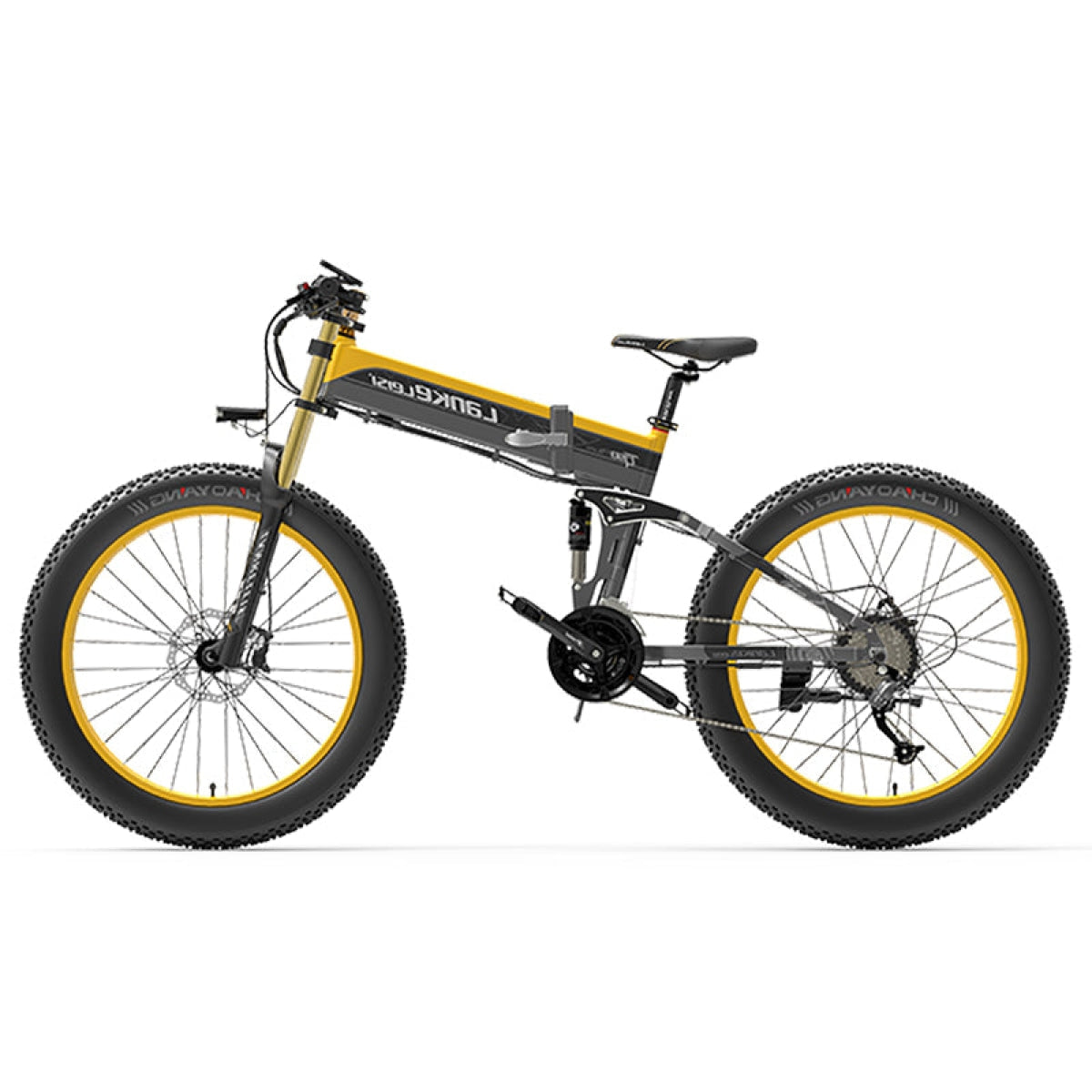 LANKELEISI XT750 PLUS E-Fatbike Klapprad mit Straßenzulassung