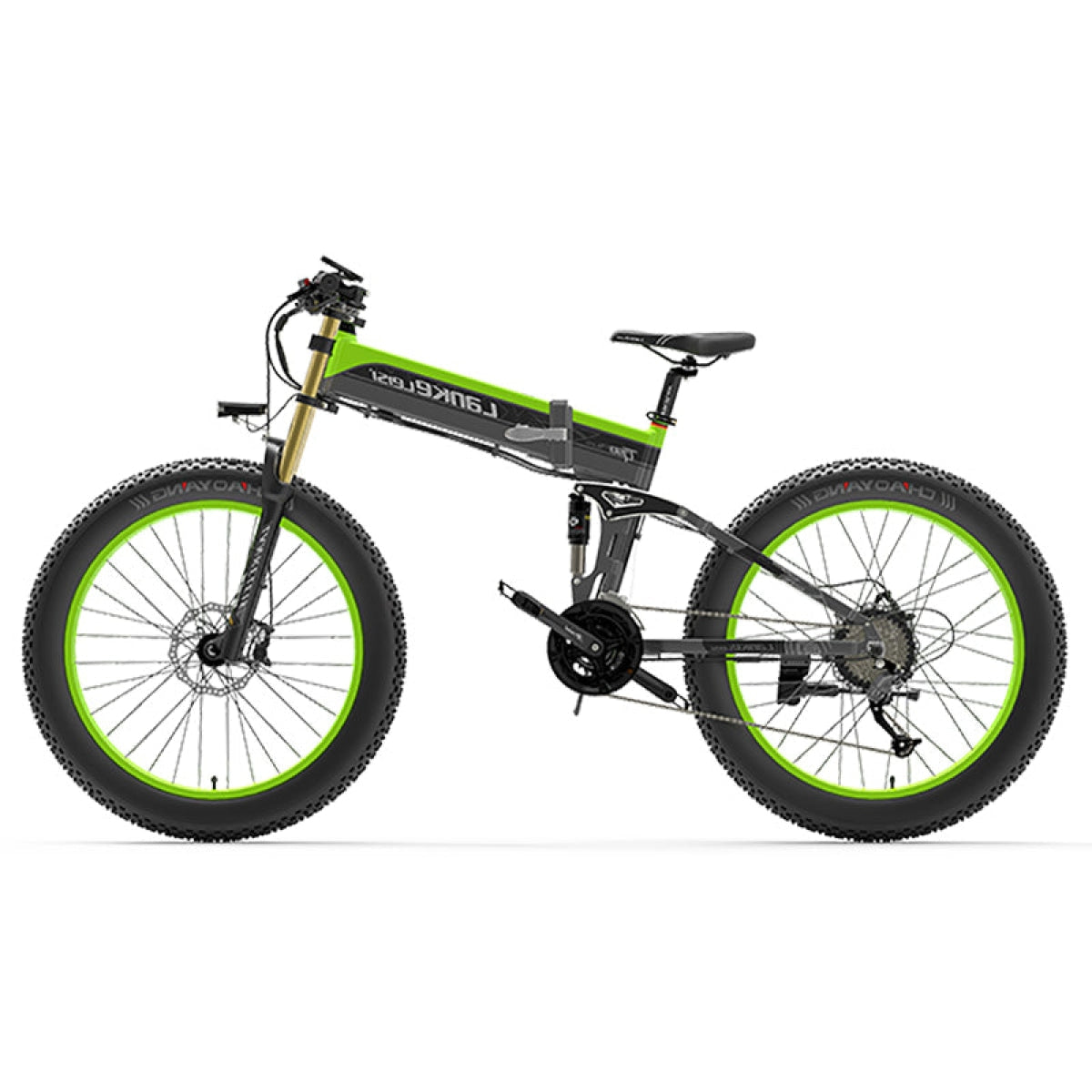 LANKELEISI XT750 PLUS E-Fatbike Klapprad mit Straßenzulassung