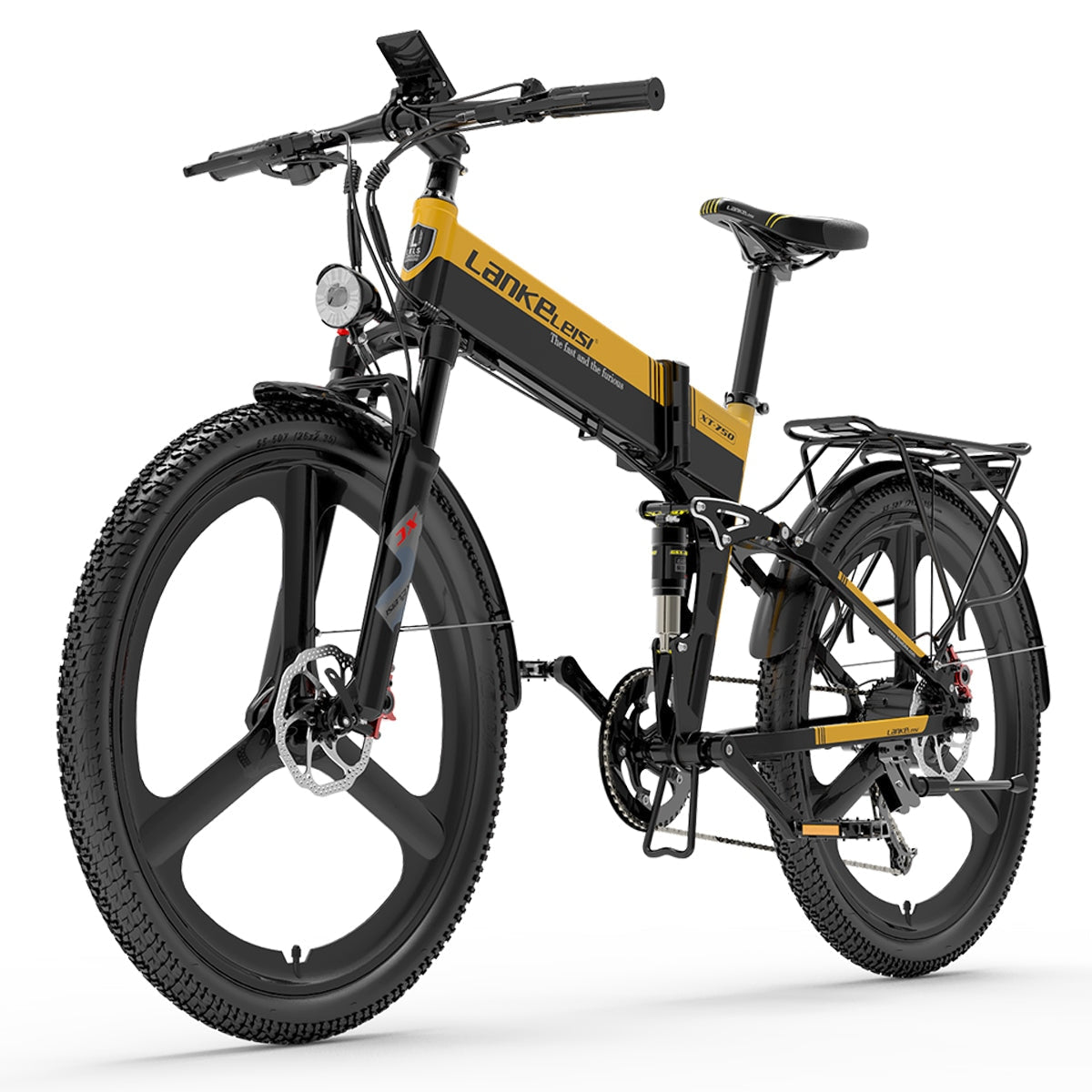 LANKELEISI XT750 SPORT City E-Bike – Gelb