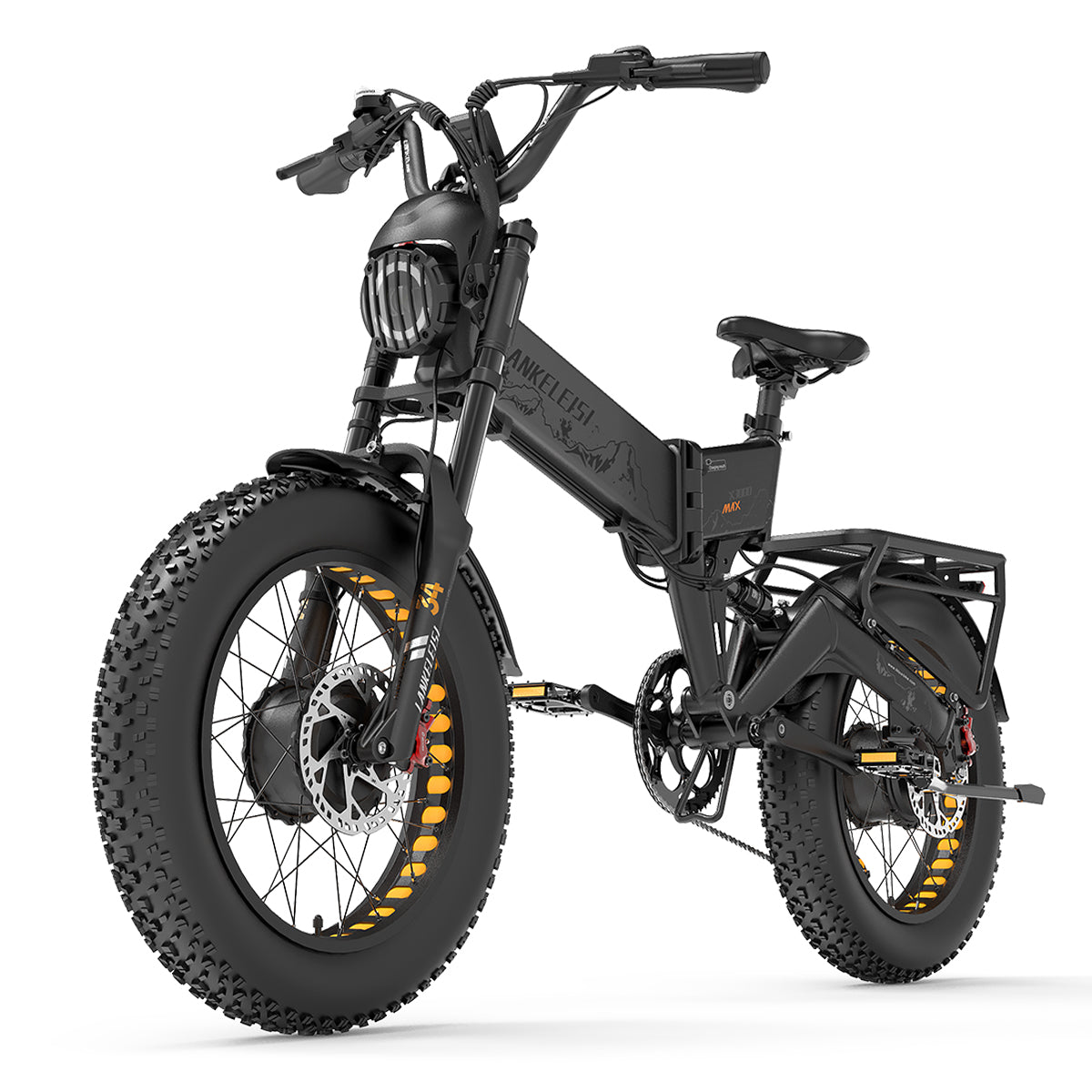 LANKELEISI X3000 MAX E-Mountainbike– Grau