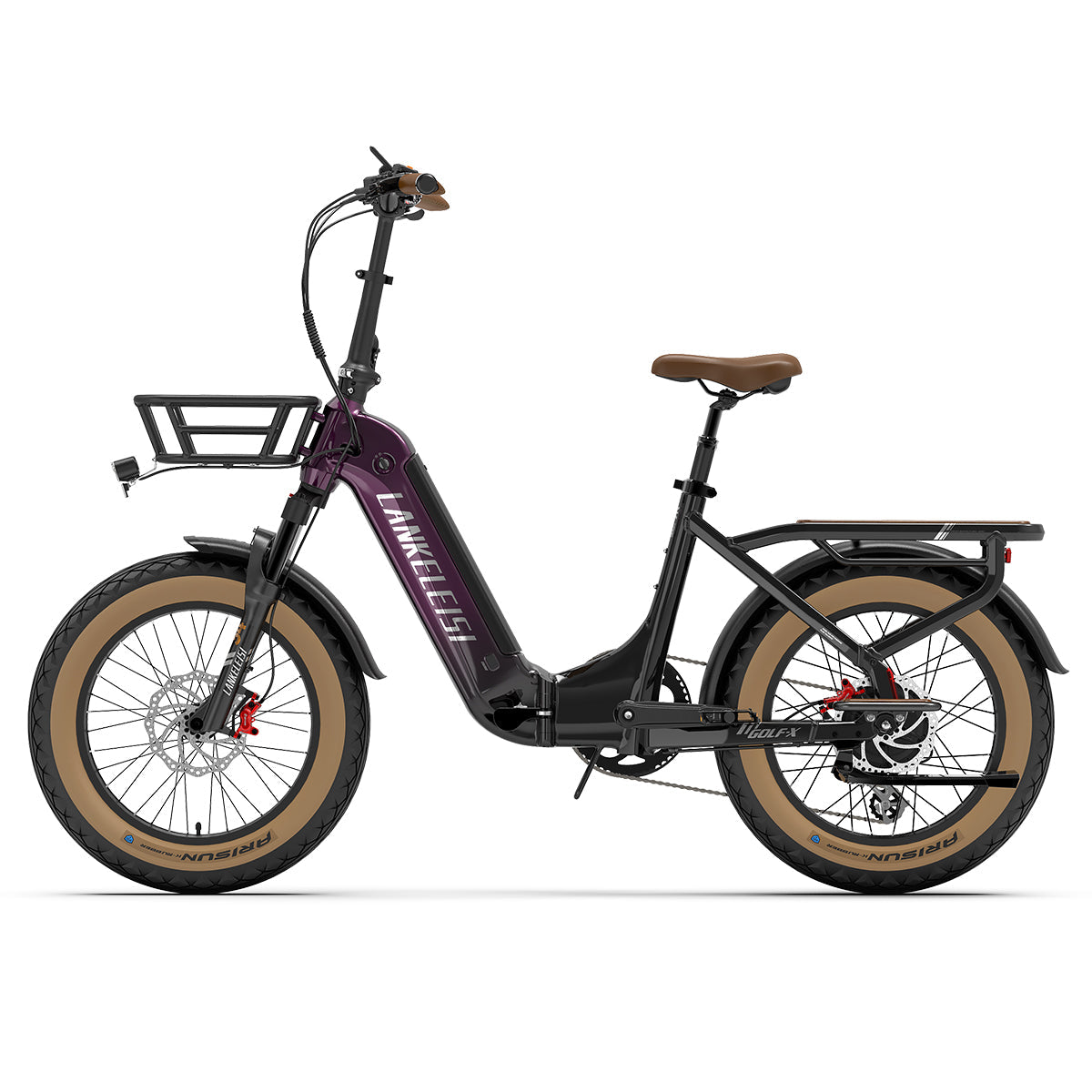 LANKELEISI GOLF-X Tiefeinsteiger City E-Bike Klapprad