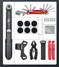 Lankeleisi Fahrrad Reparatur-Toolkit mit Schraubenziehern, Reifenheber und Werkzeugen für Fahrradreparaturen, LANKELEISI-DE.