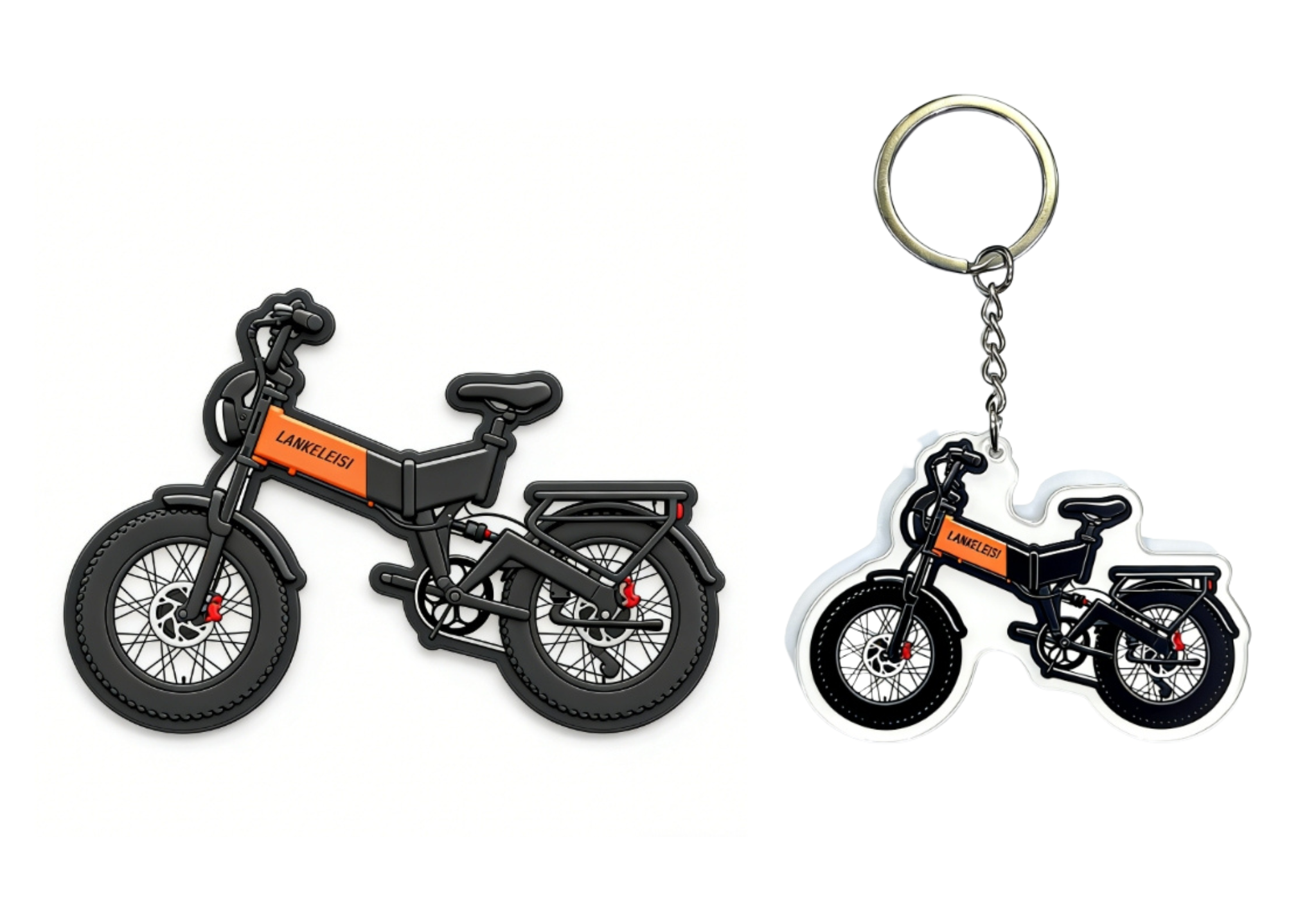 LANKELEISI  GOLF-X & X3000MAX Kühlschrankmagnet & Schlüsselanhänger