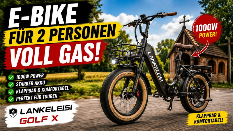 Navigation überspringenErstellenE-Bike Abenteuer vor der eigenen Tür mit dem Lankeleisi Golf X Ebike