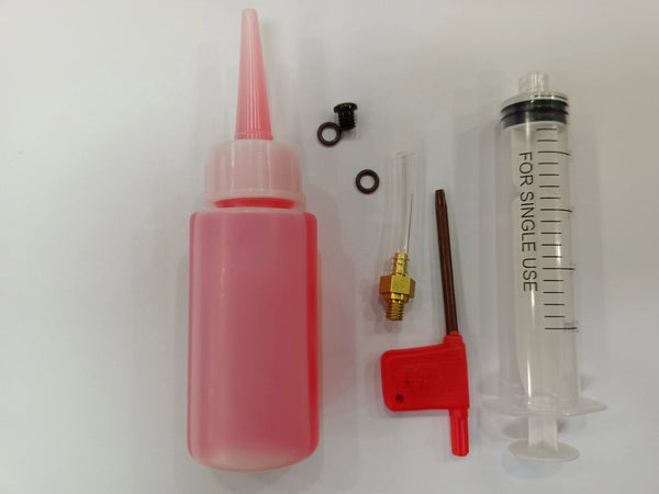 Lankeleisi Bremsöl-Set für Fahrradbremsen, inklusive Ölflaschen und Zubehör, in praktischer Verpackung