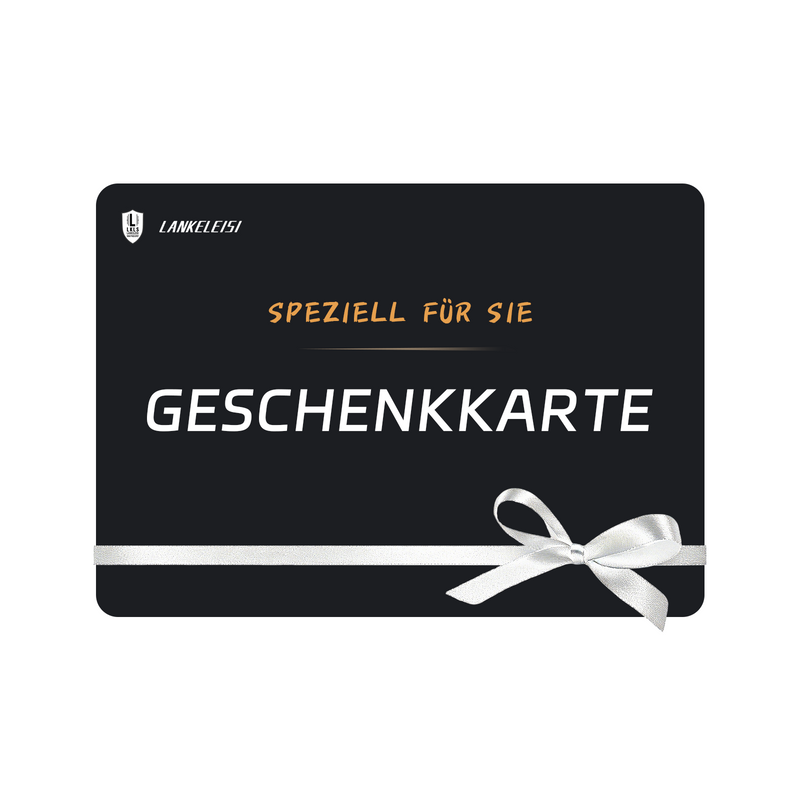 Geschenkkarte von LANKELEISI-DE mit eleganter Gestaltung, ideal als Geschenk oder für besondere Anlässe