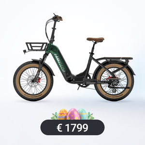 LANKELEISI GOLF-X low entry city e-bike folding bike