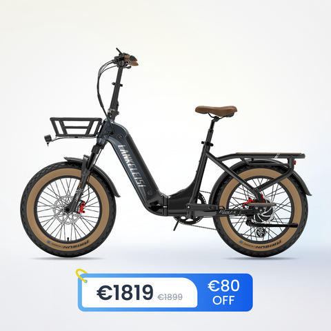 LANKELEISI GOLF-X low entry city e-bike folding bike