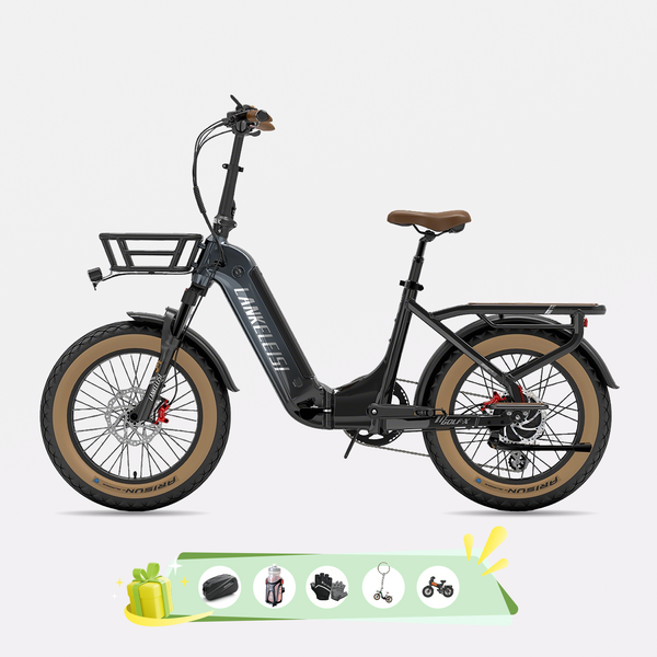 LANKELEISI GOLF-X low entry city e-bike folding bike