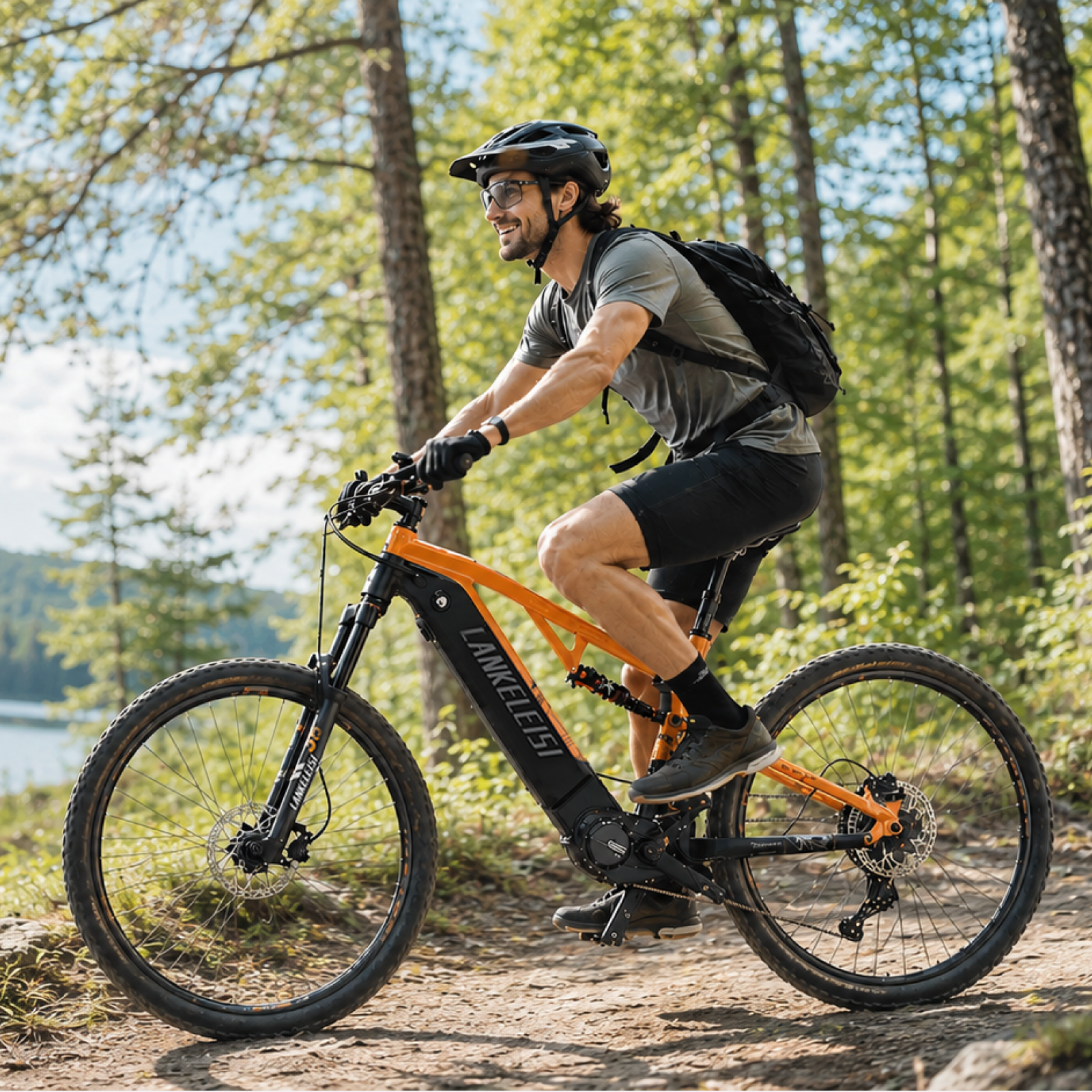LANKELEISI GT800 E-Mountain Bike Mid-Drive (New Products)