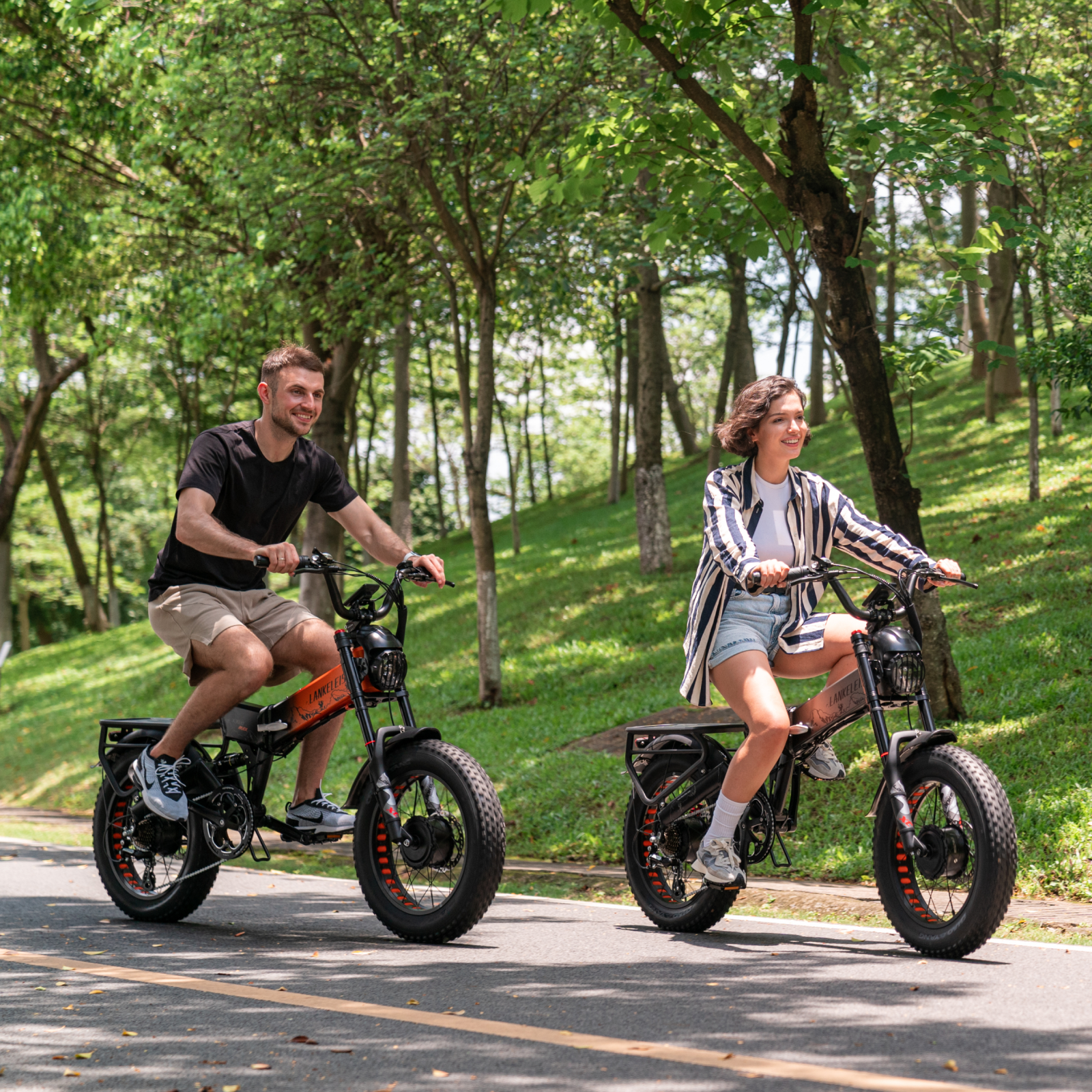LANKELEISI X3000 MAX e-mountain bike folding bike