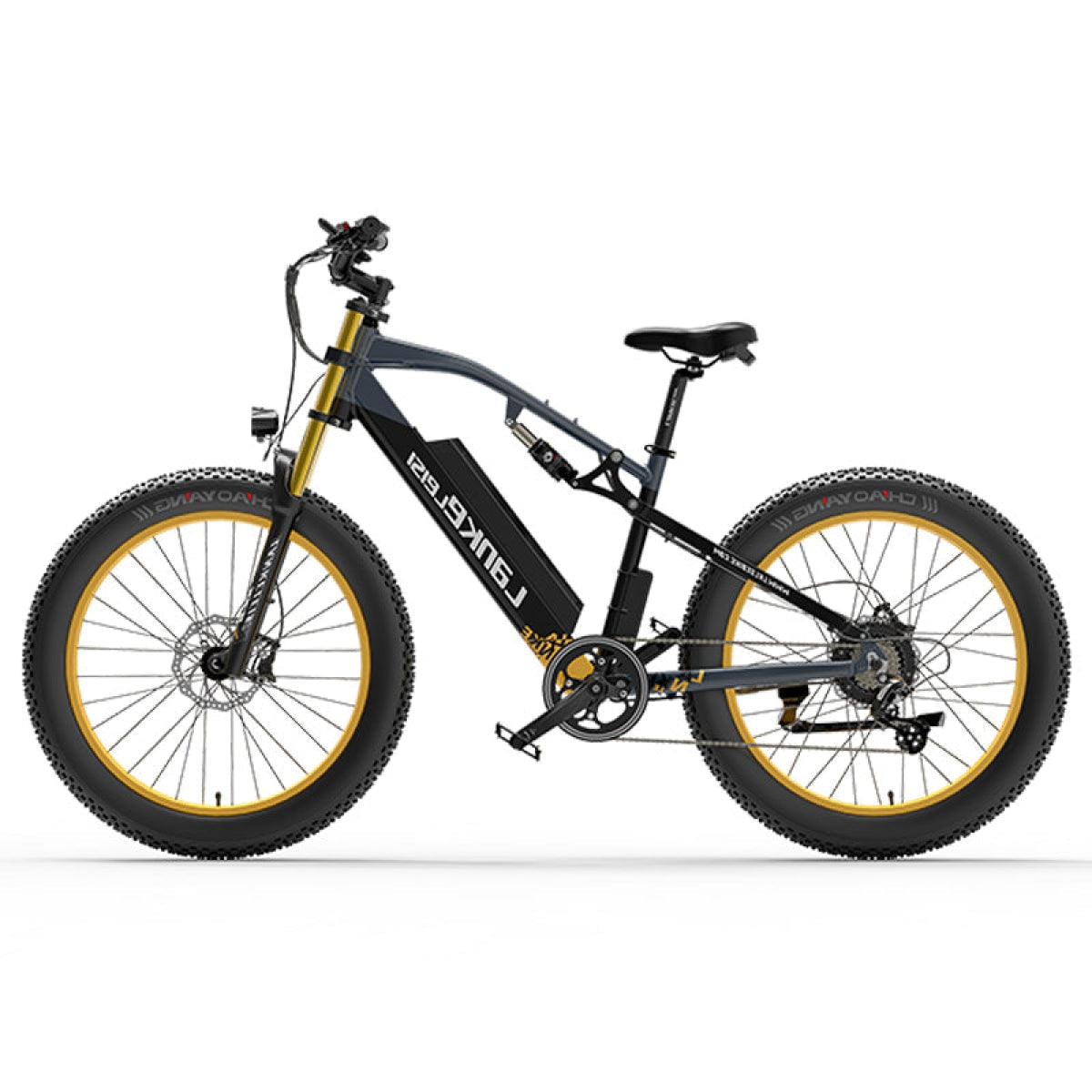 LANKELEISI RV700 E-Mountainbike Vollgefedert