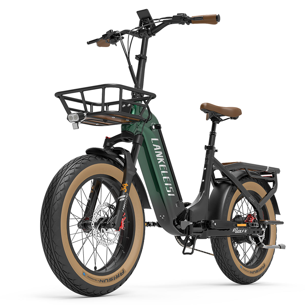 [Vorverkauf] LANKELEISI GOLF-X Tiefeinsteiger City E-Bike Klapprad