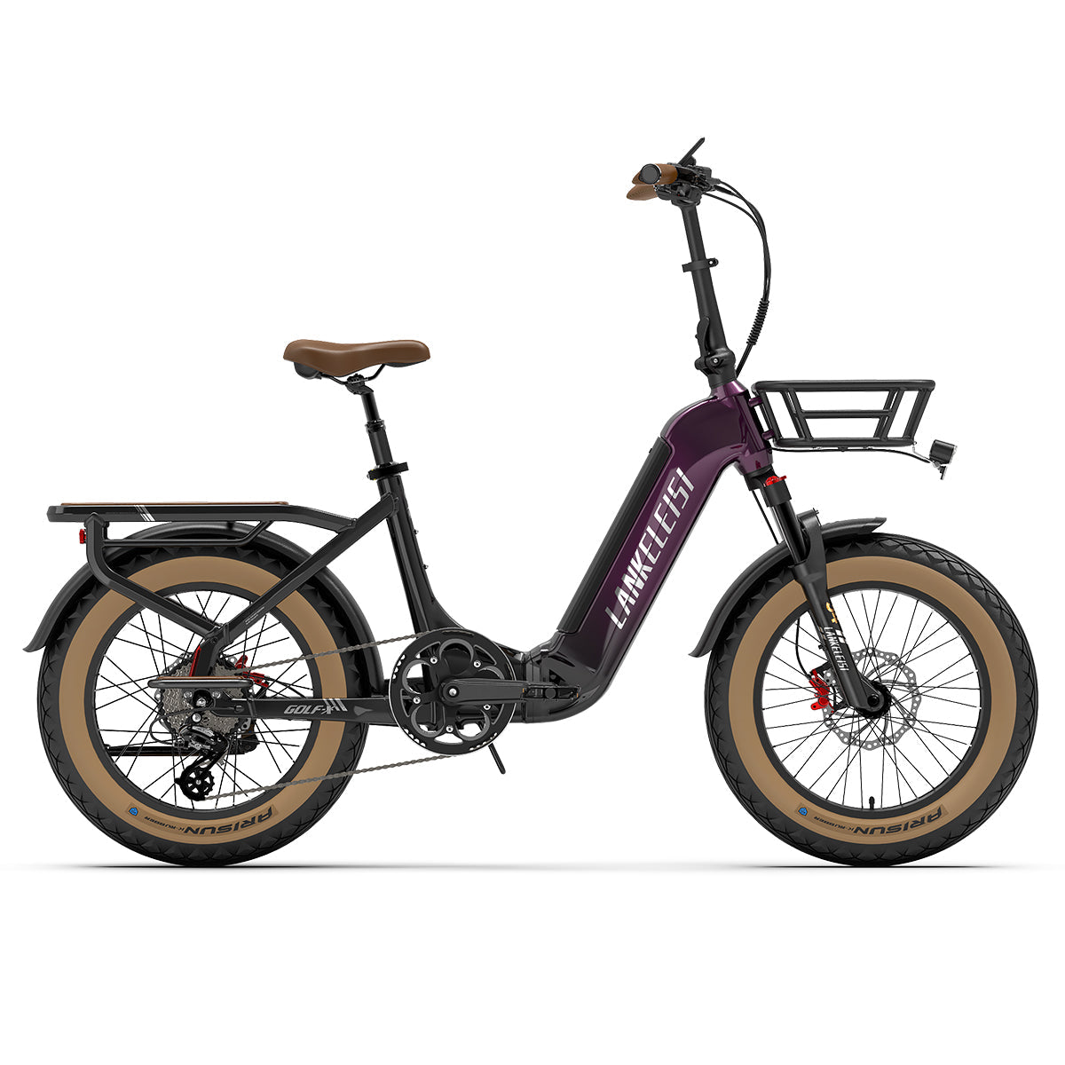 [Vorverkauf] LANKELEISI GOLF-X Tiefeinsteiger City E-Bike Klapprad