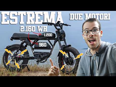 Ein extrem leistungsstarkes E-Bike mit zwei Motoren und einem riesigen Akku: Lankeleisi X Black Knight