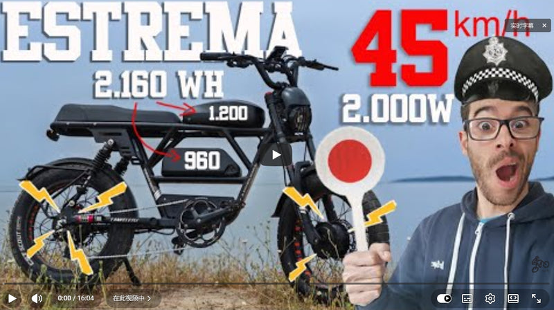 Extrem leistungsstarkes Elektrofahrrad mit zwei Motoren und einem riesigen Akku: Lankeleisi X Black Knight